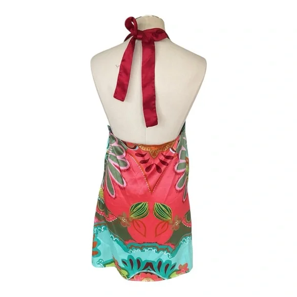 Wet Seal Halter Dress – Floral Boho Print – Size S - Picture 2 of 4